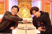 明石家さんまと木村拓哉。(c)フジテレビ