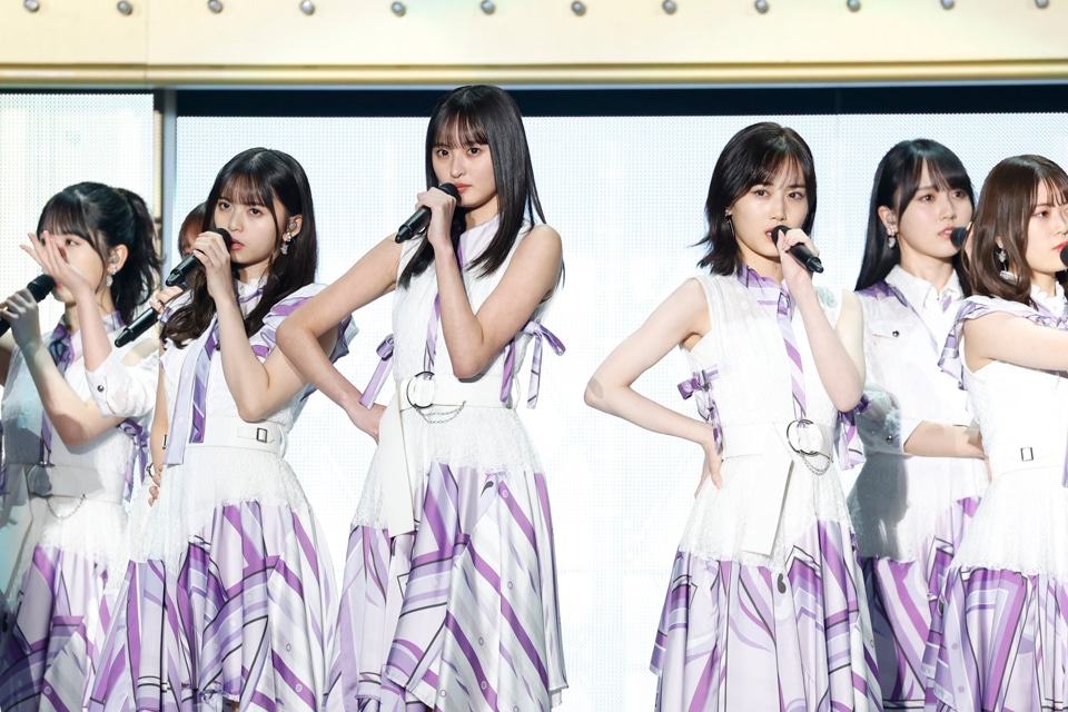 乃木坂46「真夏の全国ツアー2021」ファイナル公演の様子。