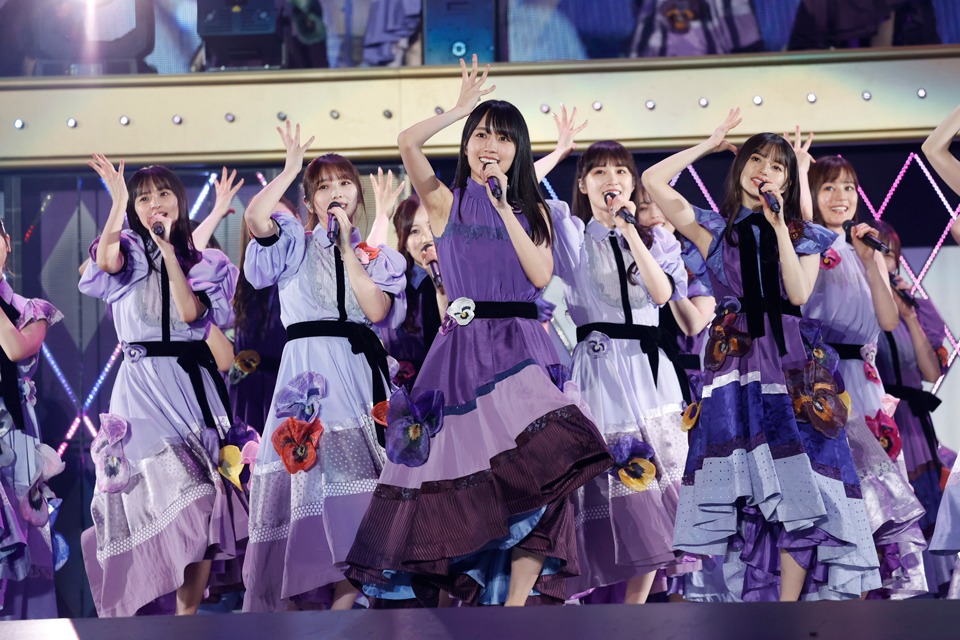 乃木坂46「真夏の全国ツアー2021」ファイナル公演の様子。
