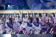 乃木坂46「真夏の全国ツアー2021」ファイナル公演の様子。