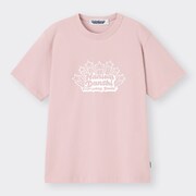 「GU×なにわ男子」コットンクルーネックT