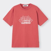 「GU×なにわ男子」コットンクルーネックT