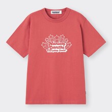 「GU×なにわ男子」コットンクルーネックT