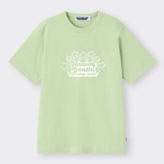 「GU×なにわ男子」コットンクルーネックT