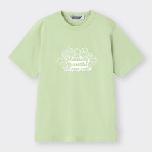 「GU×なにわ男子」コットンクルーネックT