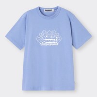 「GU×なにわ男子」コットンクルーネックT