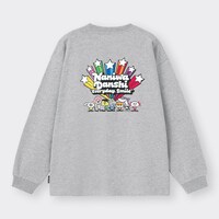 「GU×なにわ男子」ヘビーウェイトビッグTバックデザイン