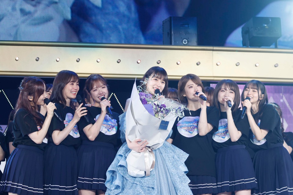 乃木坂46「真夏の全国ツアー2021」ファイナル公演の様子。