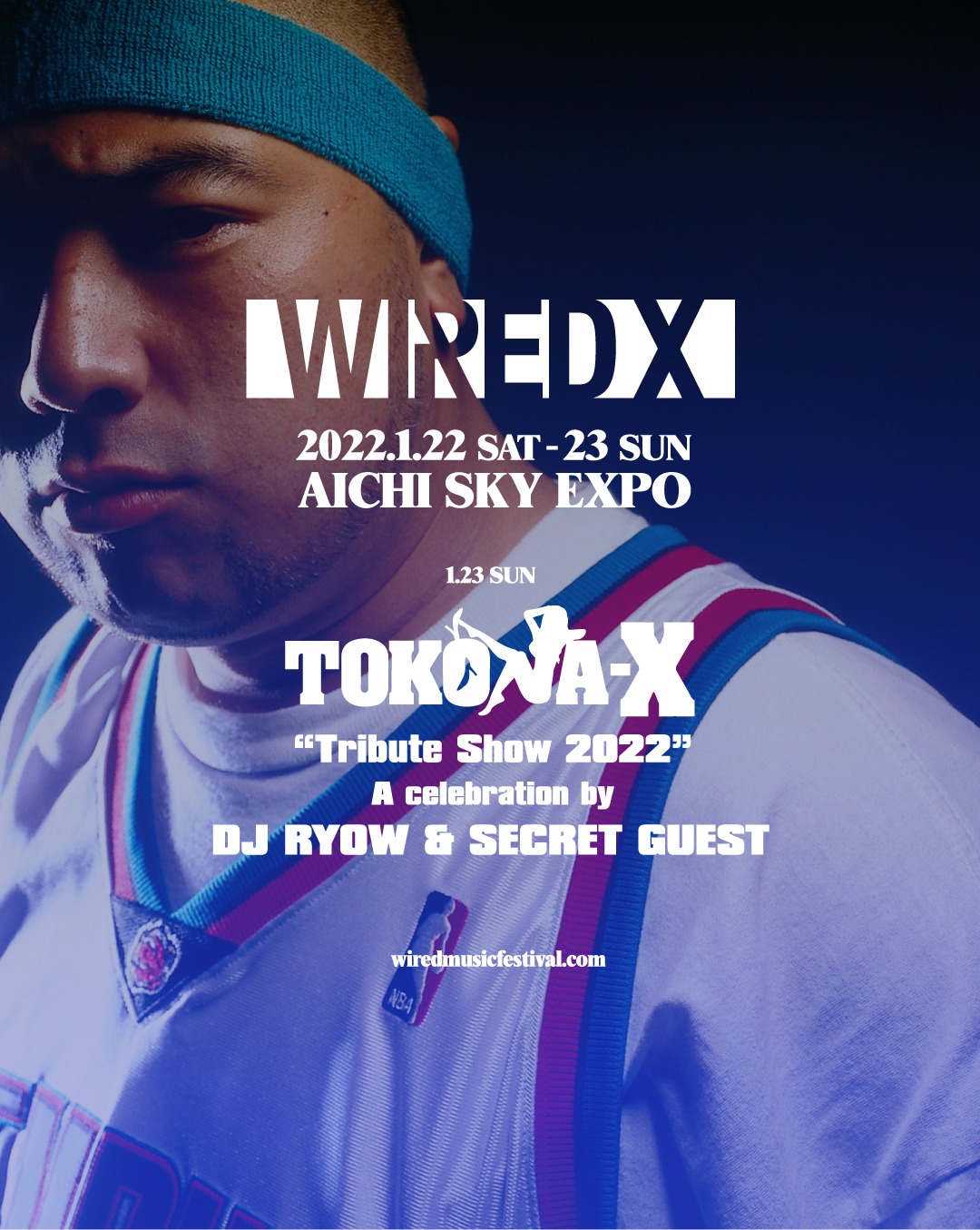 WIRED X（※トリビュートライブは23日に実施）フライヤー