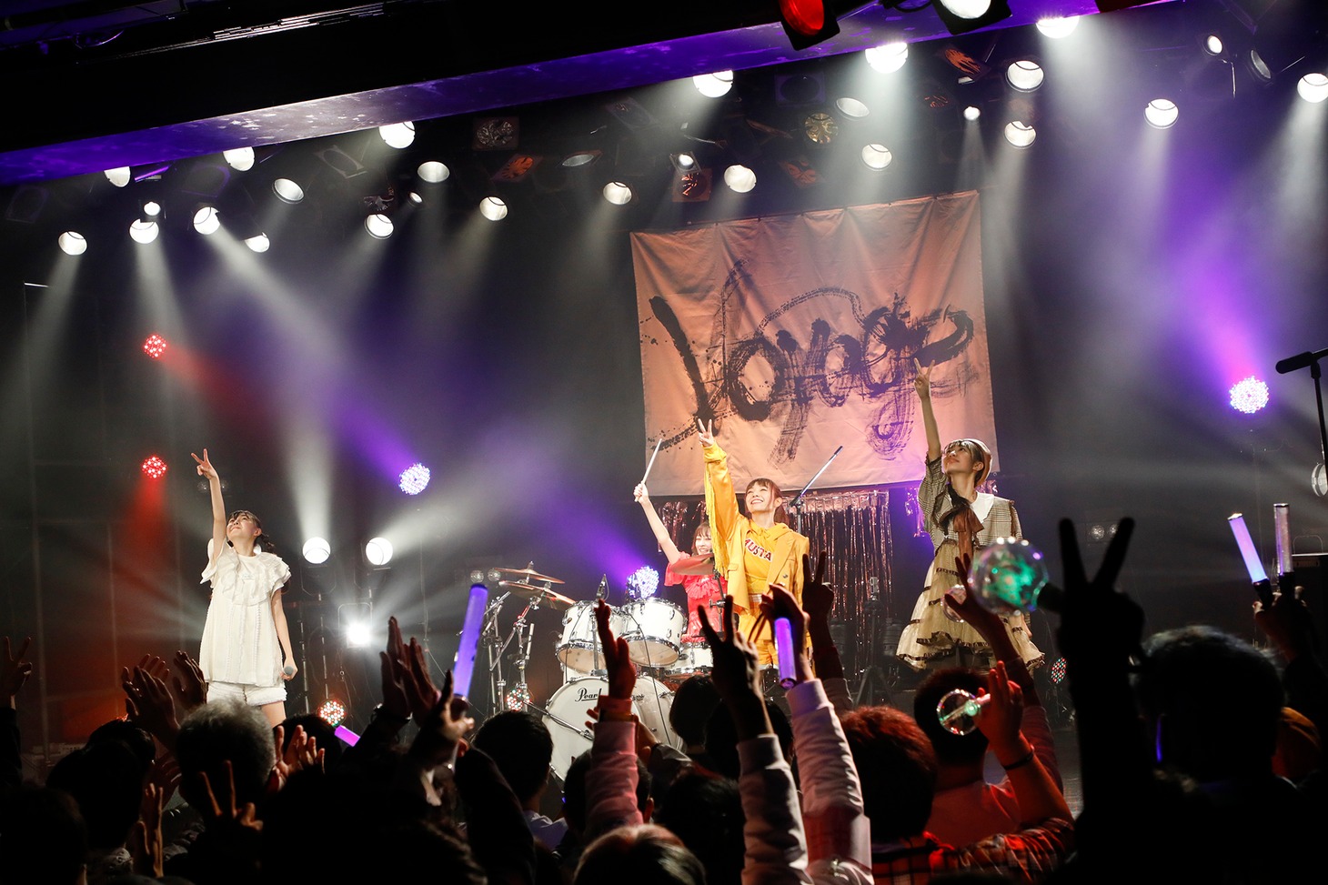 「B.O.L.T ONE MAN LIVE@LIQUIDROOM」第2部の様子。（撮影：笹森健一）