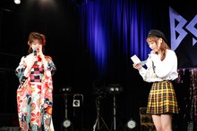 左から高井千帆、内藤るな。（撮影：笹森健一）