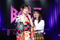 左から高井千帆、内藤るな。（撮影：笹森健一）