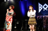 左から高井千帆、内藤るな。（撮影：笹森健一）