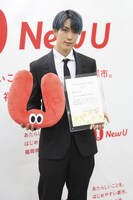 北九州市観光大使に就任した藤原樹。