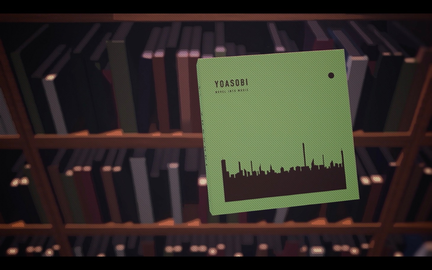 YOASOBI「THE BOOK 2」クロスフェード動画のワンシーン。