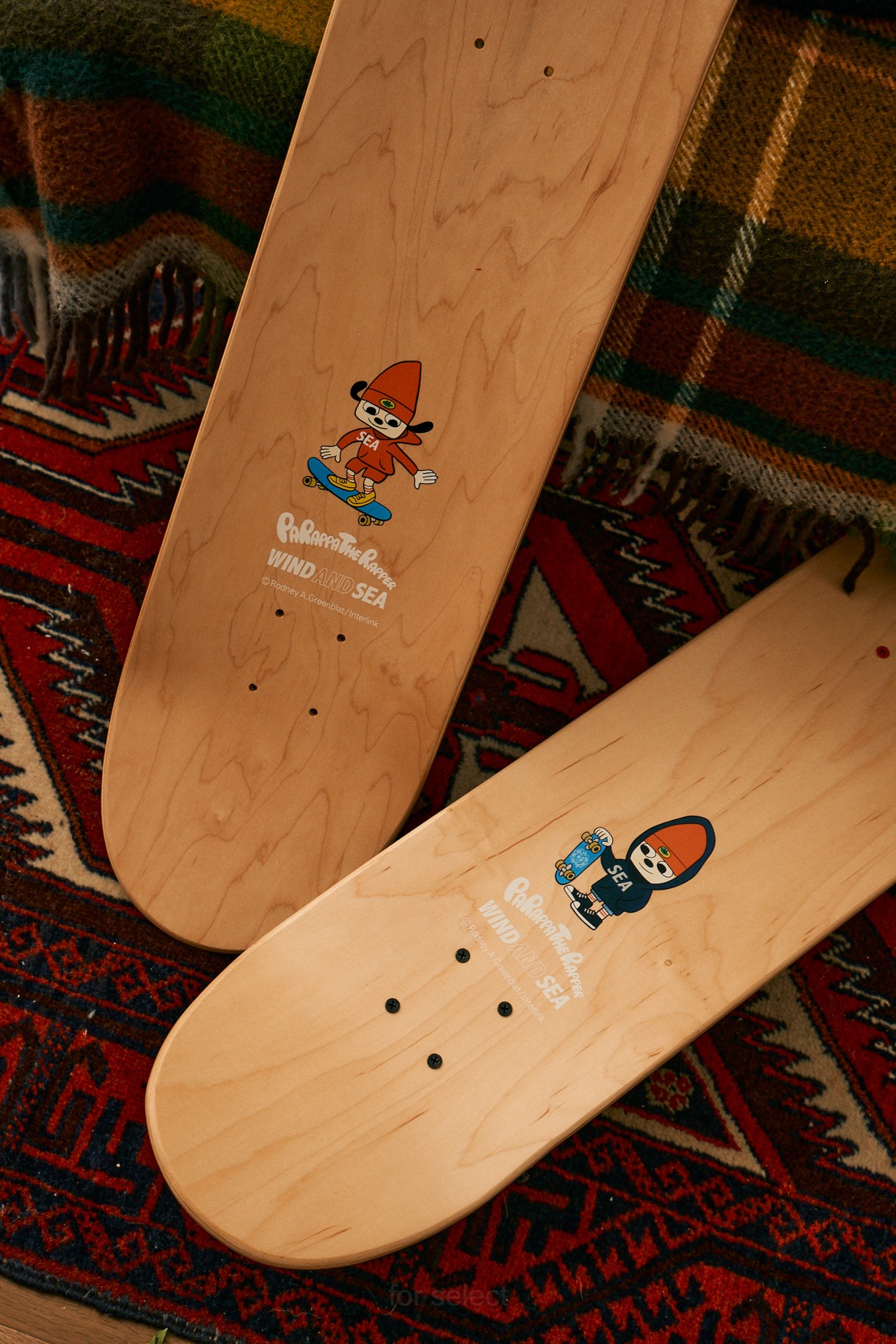 「PARAPPA THE RAPPAR × WIND AND SEA collaboration Collection」