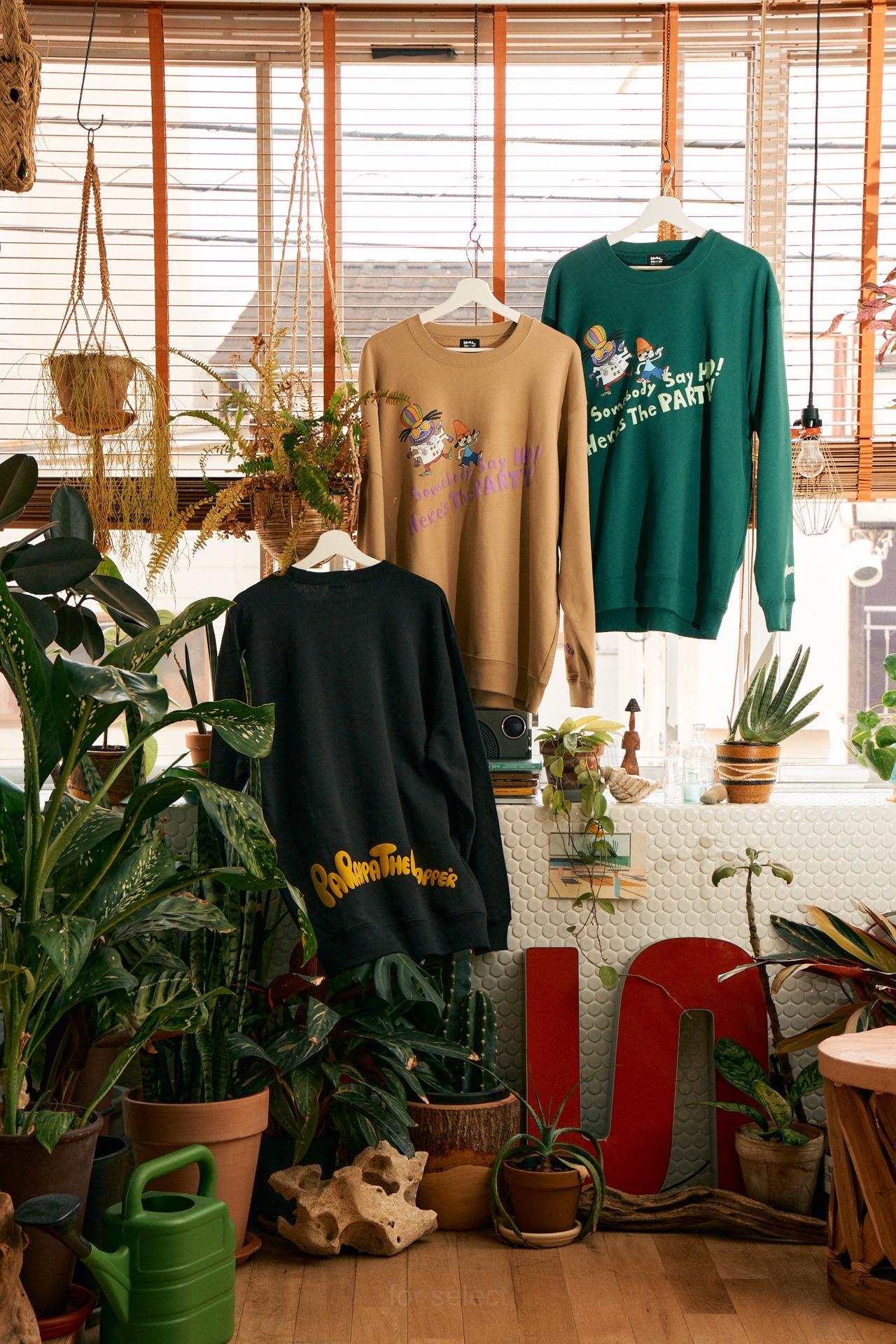 「PARAPPA THE RAPPAR × WIND AND SEA collaboration Collection」