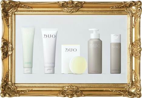 DUO洗顔シリーズのアイテム画像。