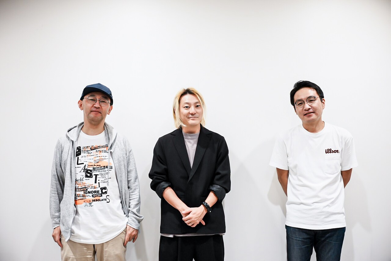 左から佐々木敦、松隈ケンタ（Buzz72+）、南波一海。