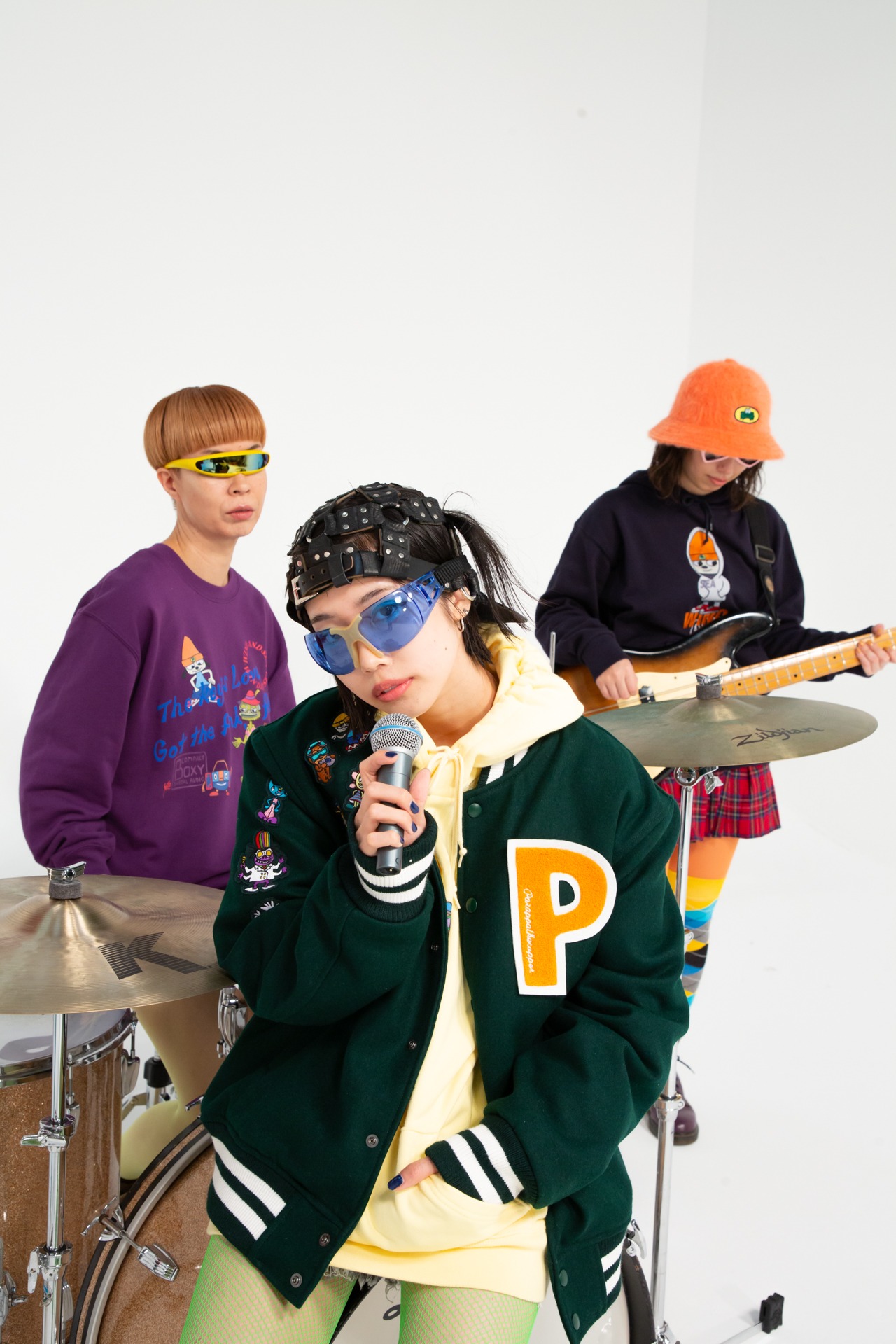 「PARAPPA THE RAPPAR × WIND AND SEA collaboration Collection」ビジュアル