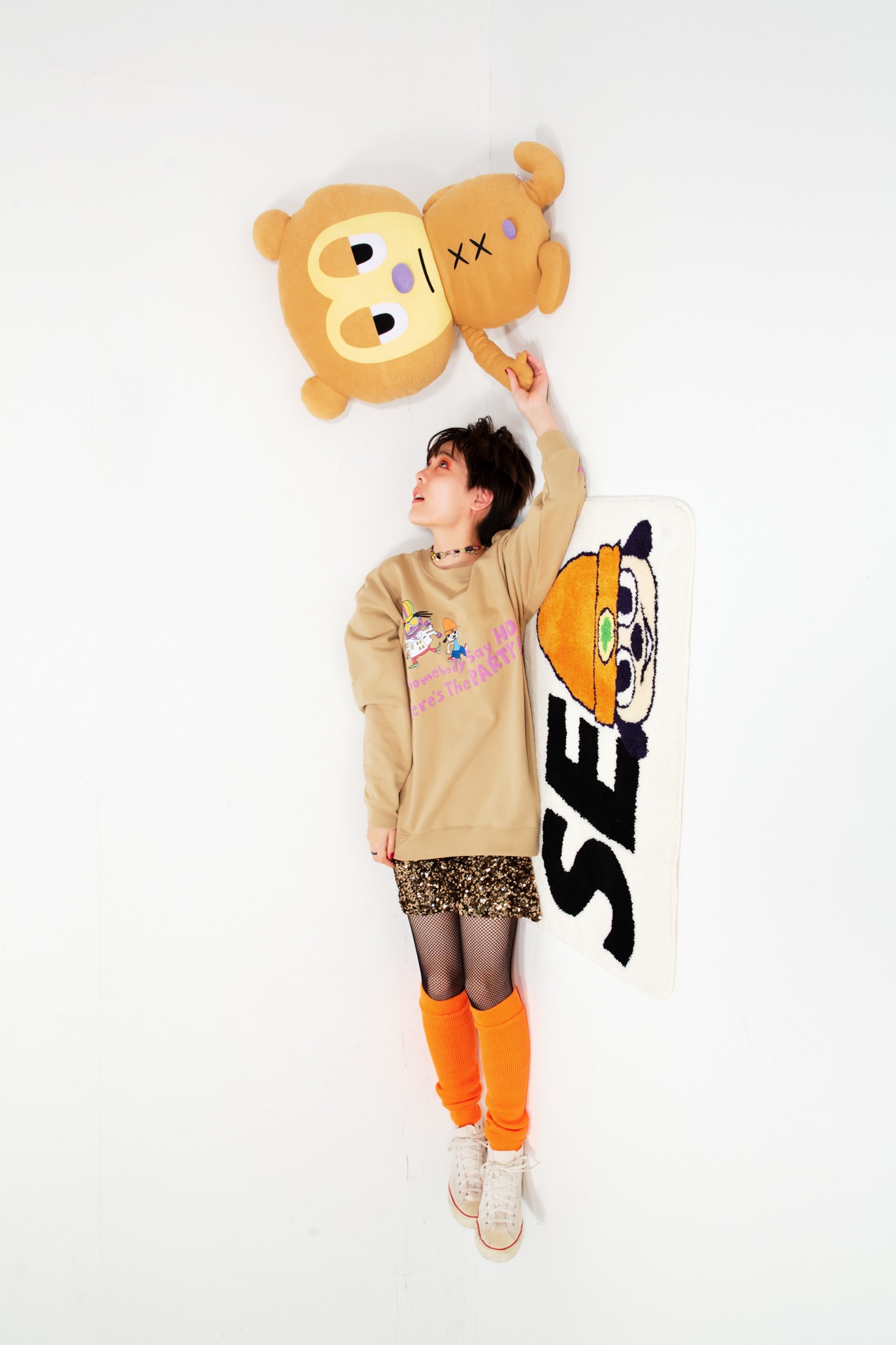「PARAPPA THE RAPPAR × WIND AND SEA collaboration Collection」ビジュアル
