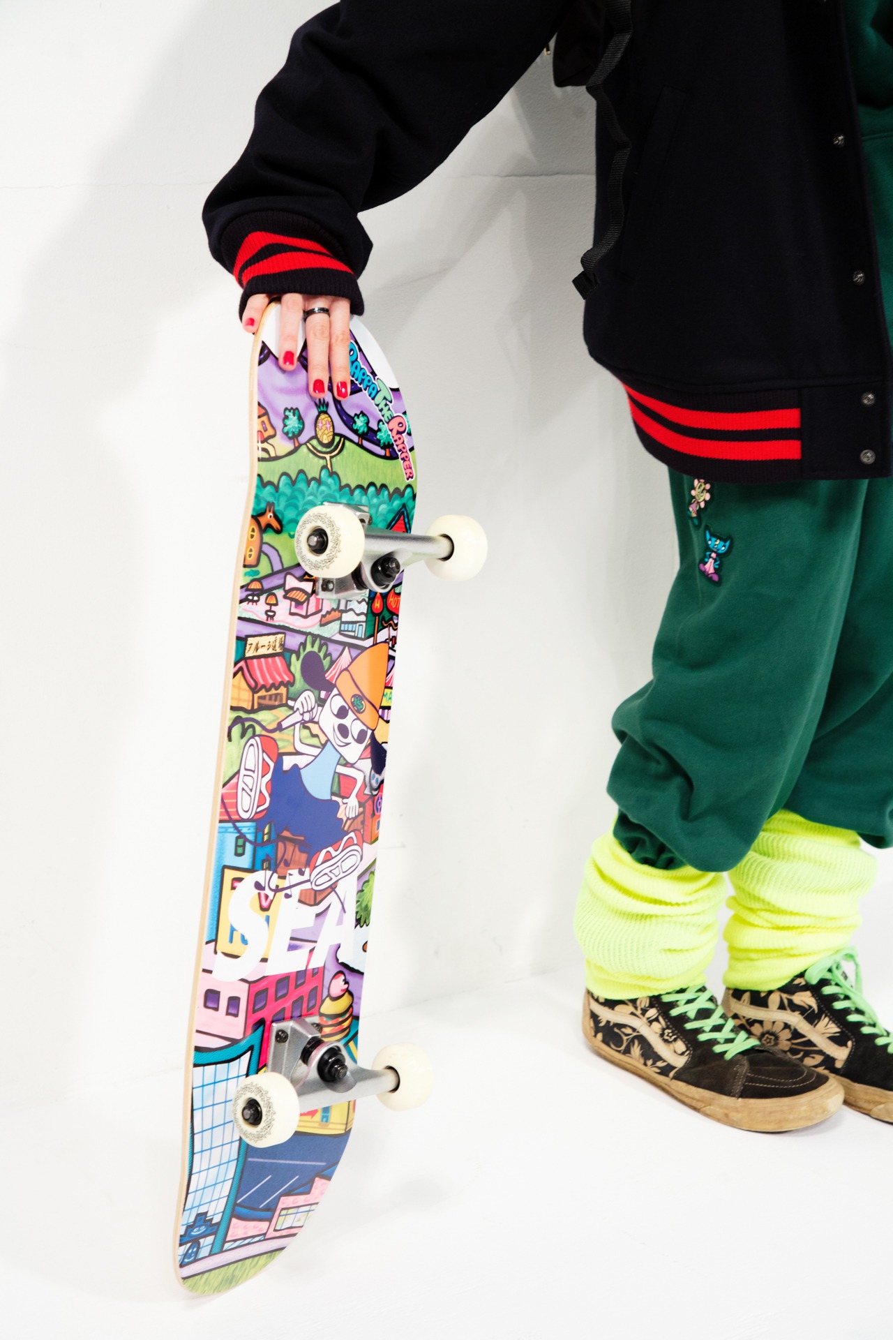 「PARAPPA THE RAPPAR × WIND AND SEA collaboration Collection」ビジュアル