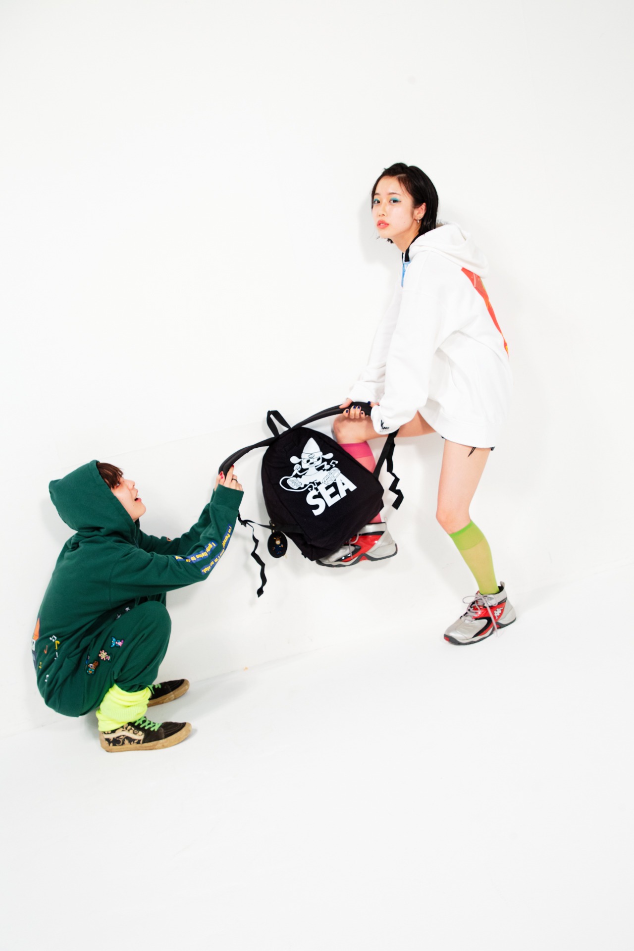 「PARAPPA THE RAPPAR × WIND AND SEA collaboration Collection」ビジュアル