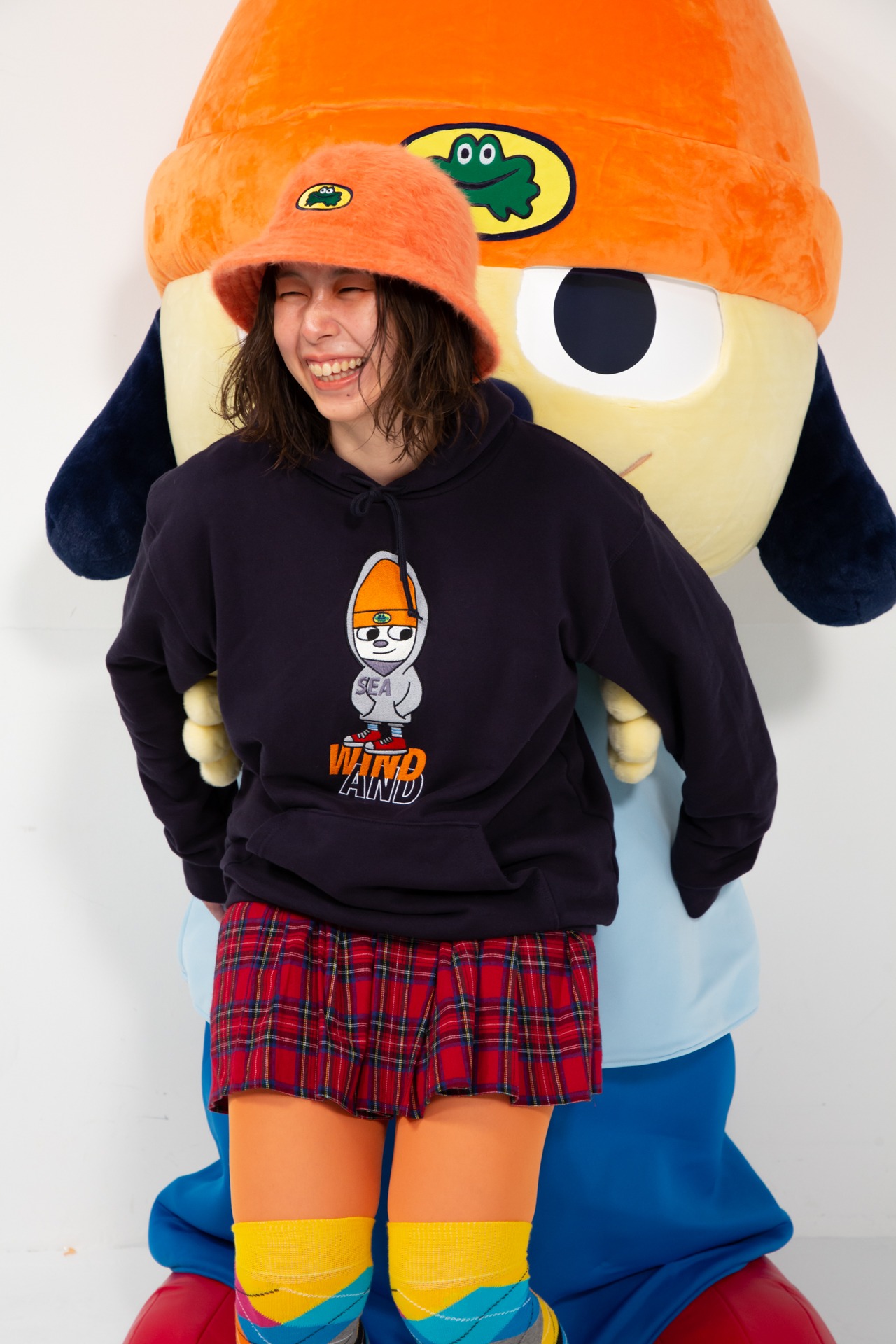 「PARAPPA THE RAPPAR × WIND AND SEA collaboration Collection」ビジュアル