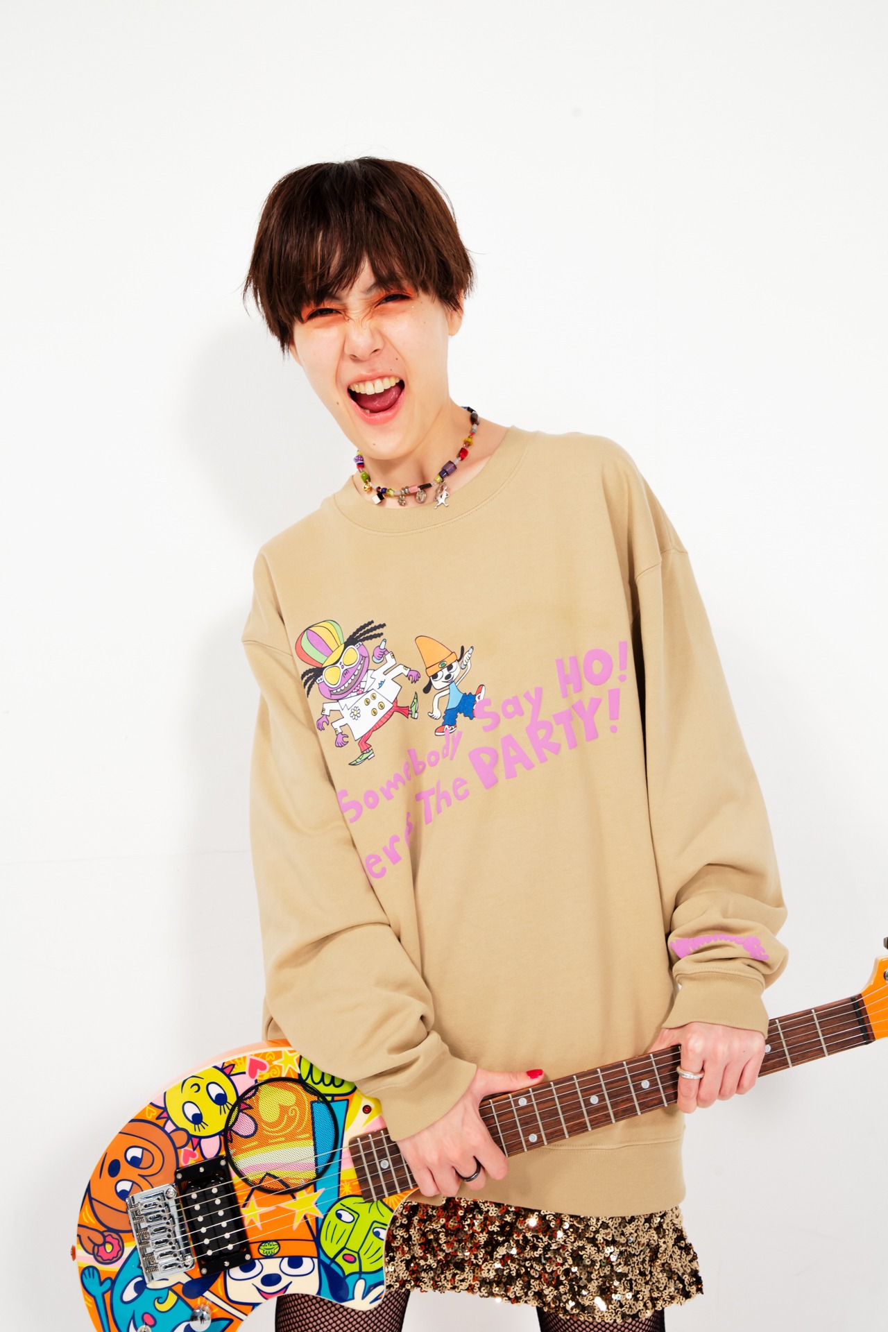 「PARAPPA THE RAPPAR × WIND AND SEA collaboration Collection」ビジュアル
