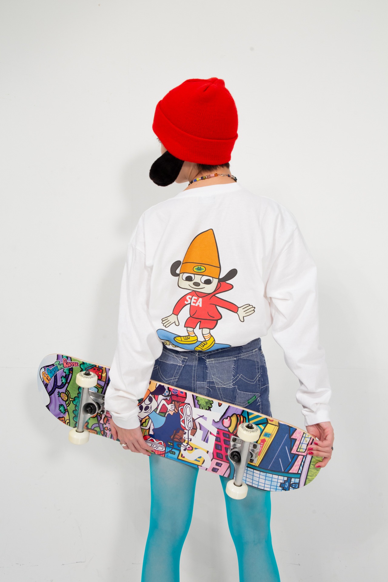 「PARAPPA THE RAPPAR × WIND AND SEA collaboration Collection」ビジュアル