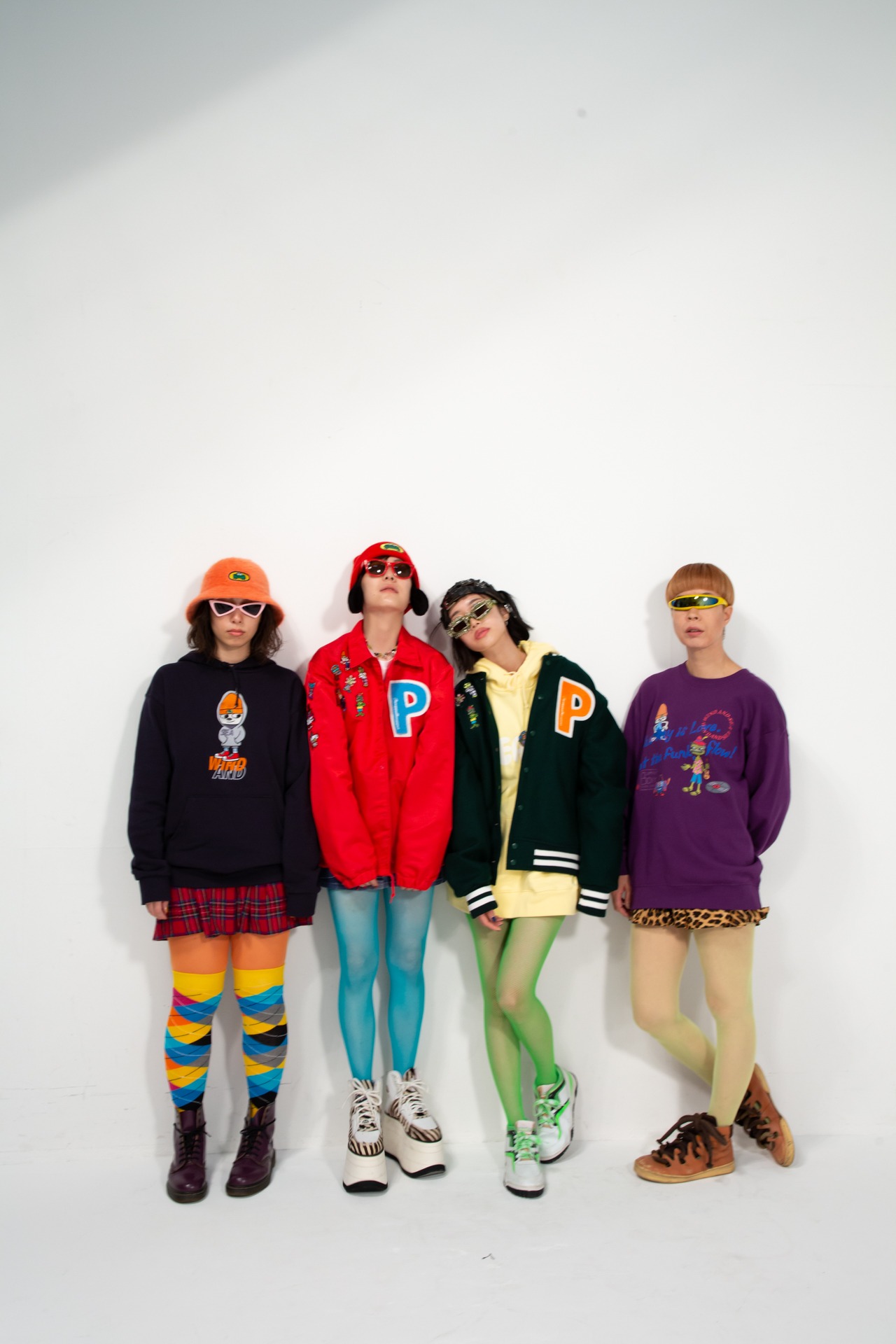 「PARAPPA THE RAPPAR × WIND AND SEA collaboration Collection」ビジュアル