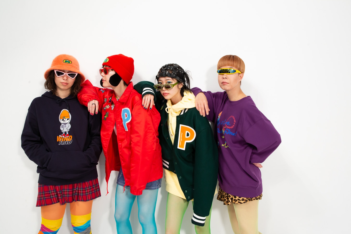 「PARAPPA THE RAPPAR × WIND AND SEA collaboration Collection」ビジュアル