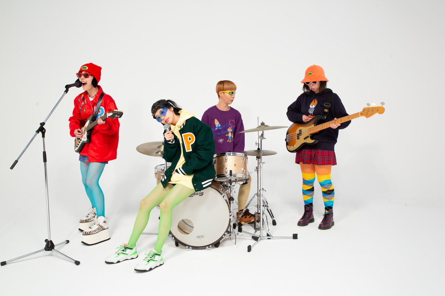 「PARAPPA THE RAPPAR × WIND AND SEA collaboration Collection」ビジュアル
