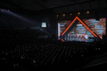 ENHYPEN「2021 ENHYPEN [EN-CONNECT: COMPANION]」の様子。 (P)&(c)BELIFT LAB