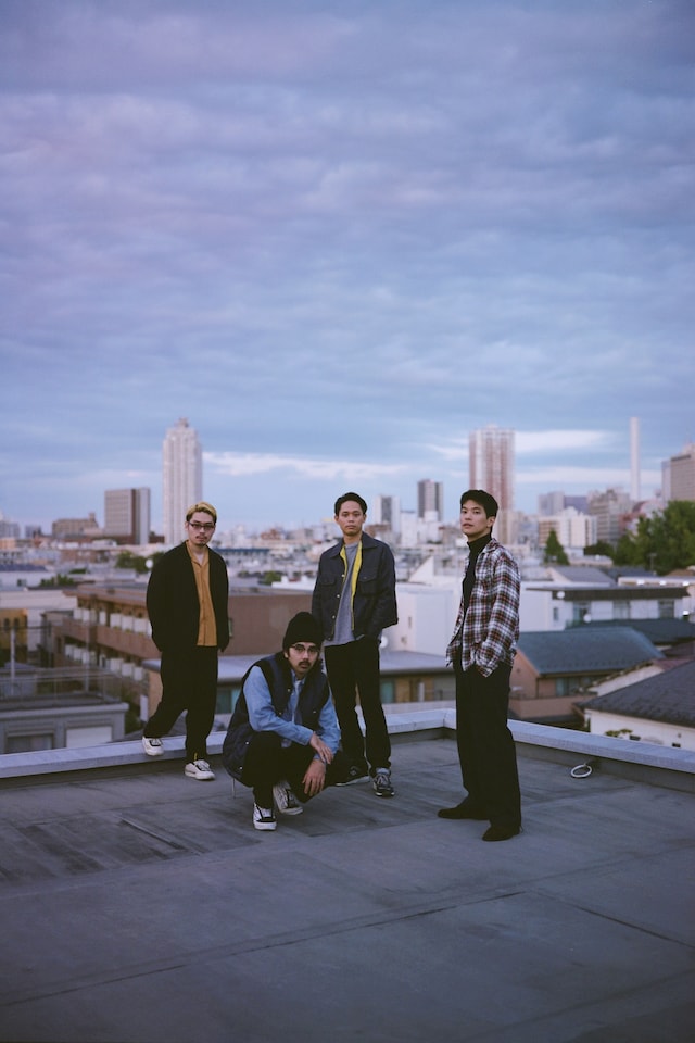 Yogee New Waves。左から2番目が上野恒星。