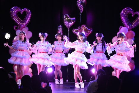 超ときめき♡宣伝部「ときめき♡ガールズランド 2021」の様子。