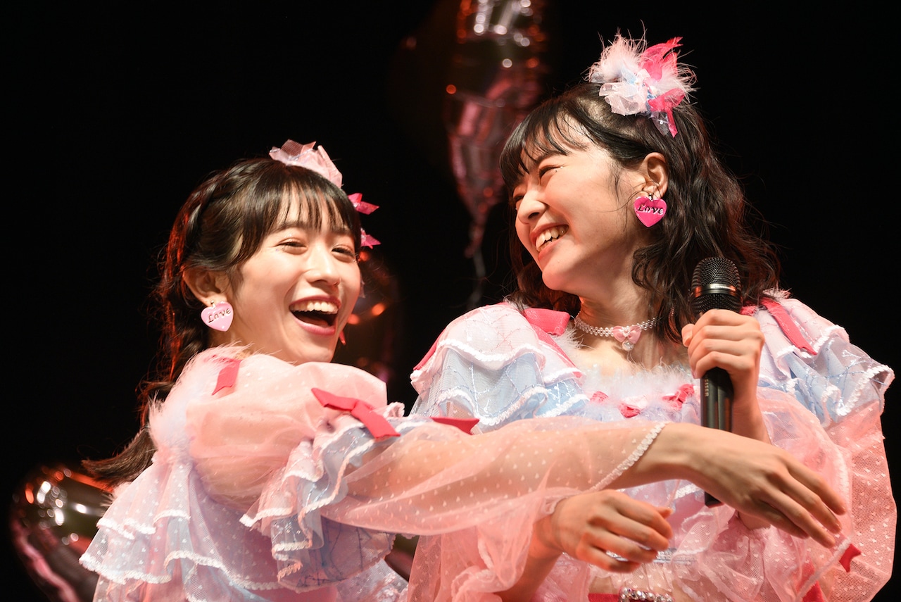 8089 超ときめき宣伝部 とき宣 坂井仁香 小泉遥香 生写真 14枚セット 左から坂井仁香、小泉遥香。 - 超ときめき♡宣伝部「ときめき