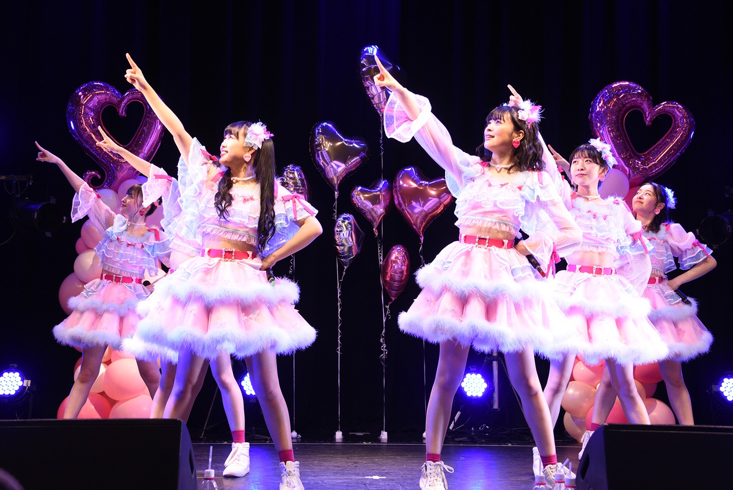 超ときめき♡宣伝部「ときめき♡ガールズランド 2021」の様子。