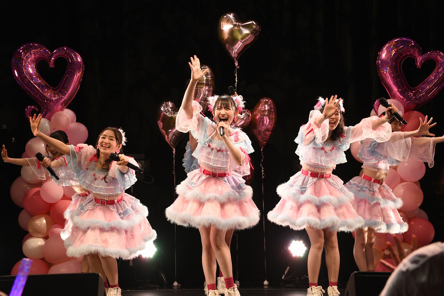 超ときめき♡宣伝部「ときめき♡ガールズランド 2021」の様子。
