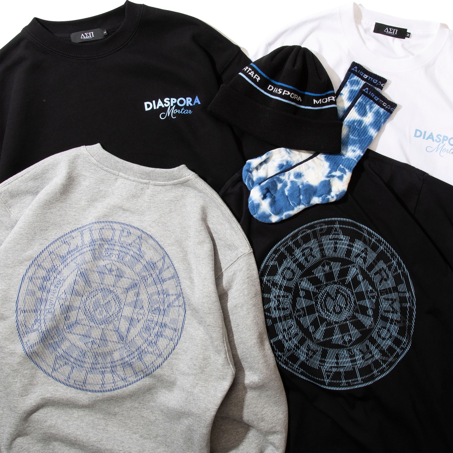 Diaspora skateboardsとMORTAR TOKYOによるカプセルコレクション。