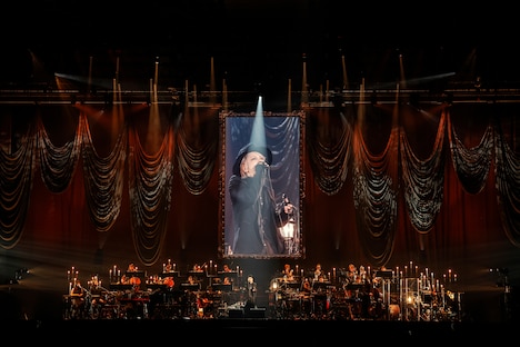 「20th Orchestra Concert HYDE 黑ミサ 2021 Wakayama」の様子。