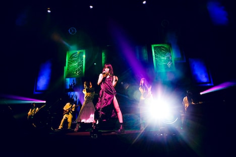 「AiNA THE END Solo Tour "THE ZOMBIE"」オリックス劇場公演の様子。