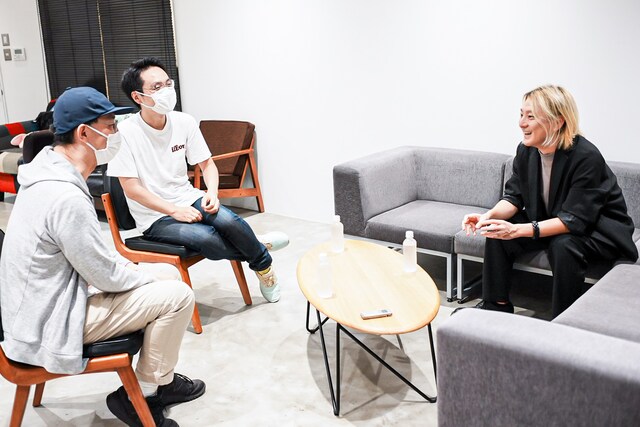 左から佐々木敦、南波一海、松隈ケンタ（Buzz72+）。