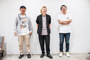 左から佐々木敦、松隈ケンタ（Buzz72+）、南波一海。