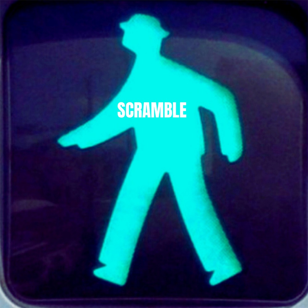 マット・キャブ×BLOOM VASE「SCRAMBLE」配信ジャケット