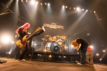 「the peggies tour 2021 "Be ORANGE"」中野サンプラザホール公演より。（撮影：河本悠貴）