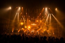 「the peggies tour 2021 "Be ORANGE"」中野サンプラザホール公演より。（撮影：河本悠貴）