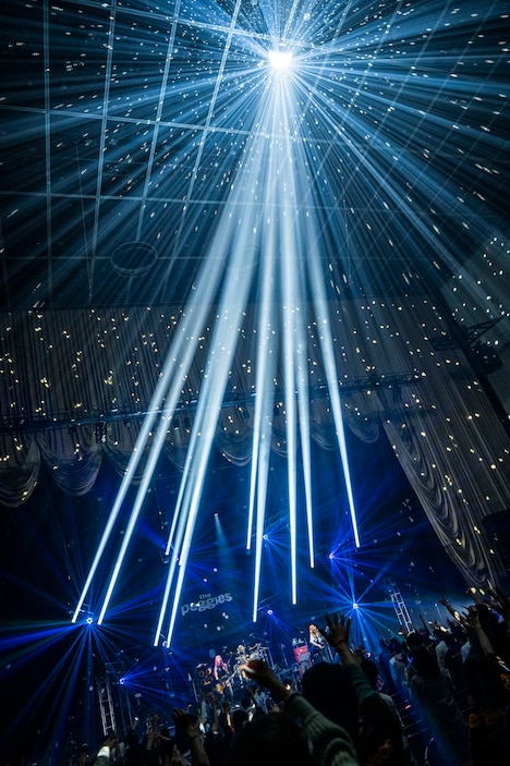 「the peggies tour 2021 "Be ORANGE"」中野サンプラザホール公演より。（撮影：河本悠貴）