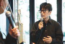 岸田繁（くるり）（撮影：押尾健太郎）