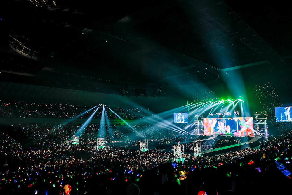 「KANJANI'S Re:LIVE 8BEAT」横浜アリーナ公演の様子。